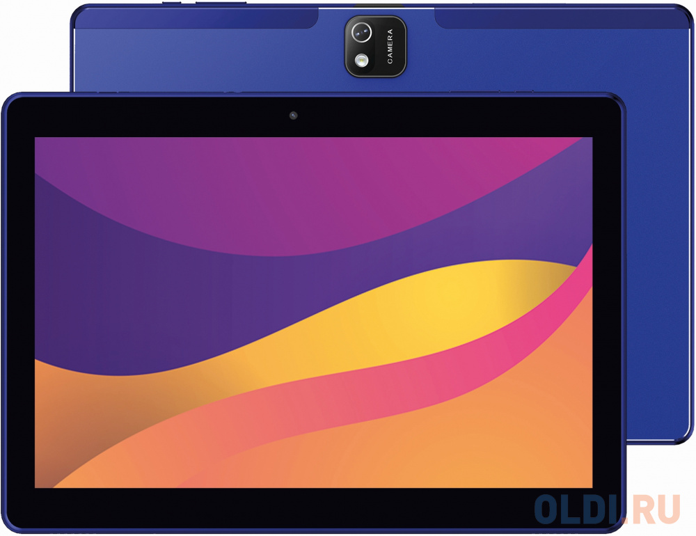 Планшет Digma Optima 1442E 4G T606 (1.6) 8C RAM4Gb ROM128Gb 10.1" IPS 1920x1200 3G 4G Android 12 темно-синий 5Mpix 2Mpix BT GPS WiFi Touch microS