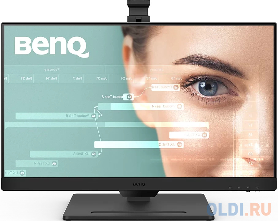 Мониторы/ Benq GW2490T 23.8'', 1920x1080, IPS,  100Hz, 20M:1, 250cd, 5ms, 2*HDMI, DP, Speakers, Height adj 140, Pivot, Flicker-free;Low Blue в Москвe