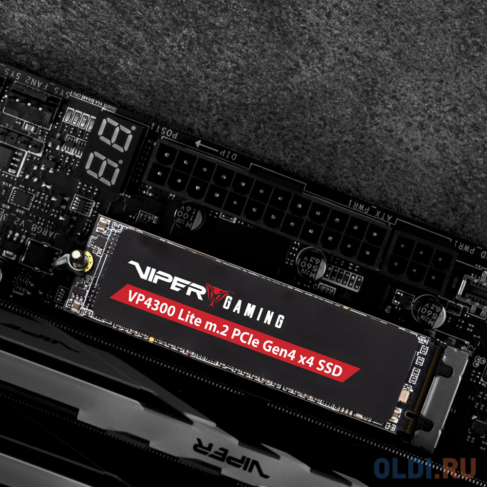 Накопитель SSD Patriot PCIe 4.0 x4 500GB VP4300L500GM28H Viper VP4300 Lite M.2 2280