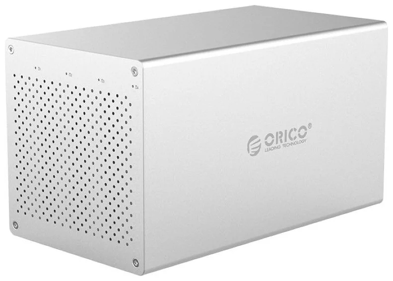 Внешний корпус для HDD 3.5" Orico WS400RU3 (серебристый)