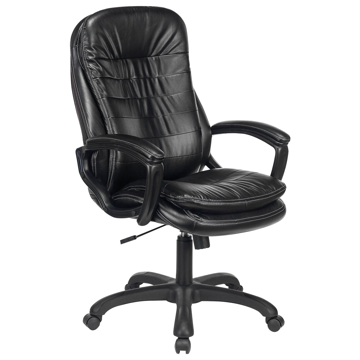 Кресло офисное BRABIX Premium Omega EX-589, экокожа, черное (532094)