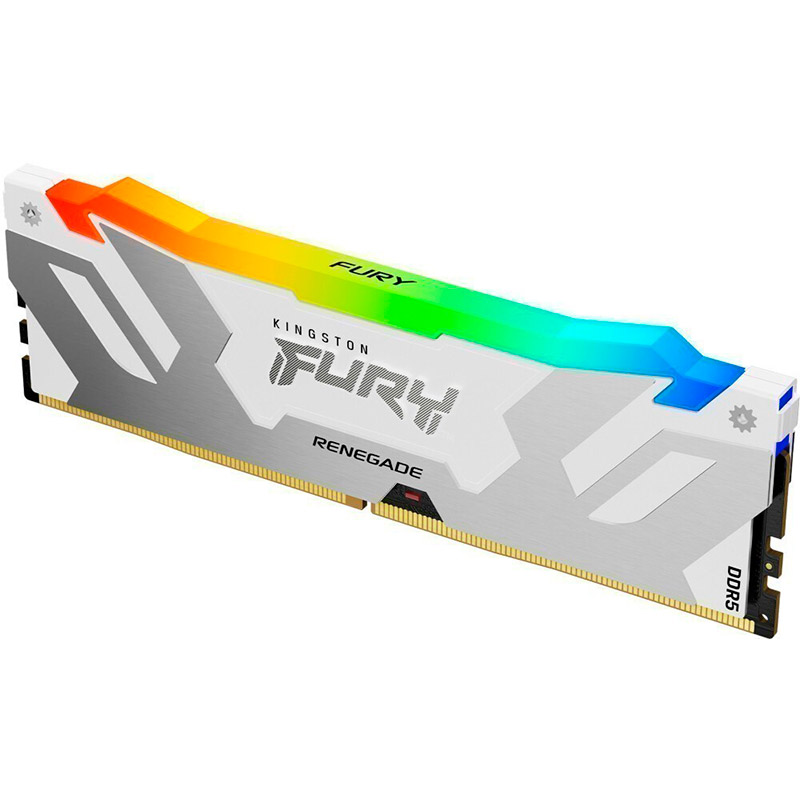 Модуль памяти Kingston Fury Renegade White RGB DDR5 DIMM 6000MHz PC-48000 CL32 KF560C32RWA-16