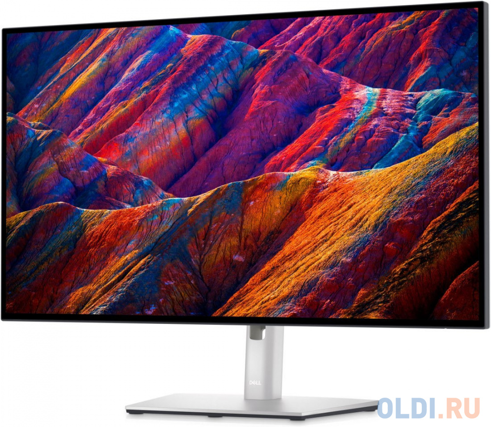 Монитор Dell 27" U2723QE черный IPS LED 5ms 16:9 HDMI матовая HAS Pivot 2000:1 400cd 178гр/178гр 3840x2160 DisplayPort Ultra HD USB 6.64кг в Москвe