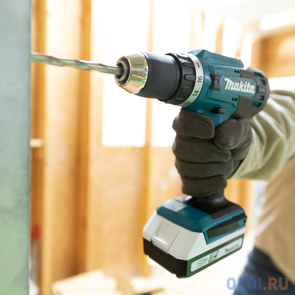 Дрель-шуруповёрт Makita HP 488 DWAE в Москвe