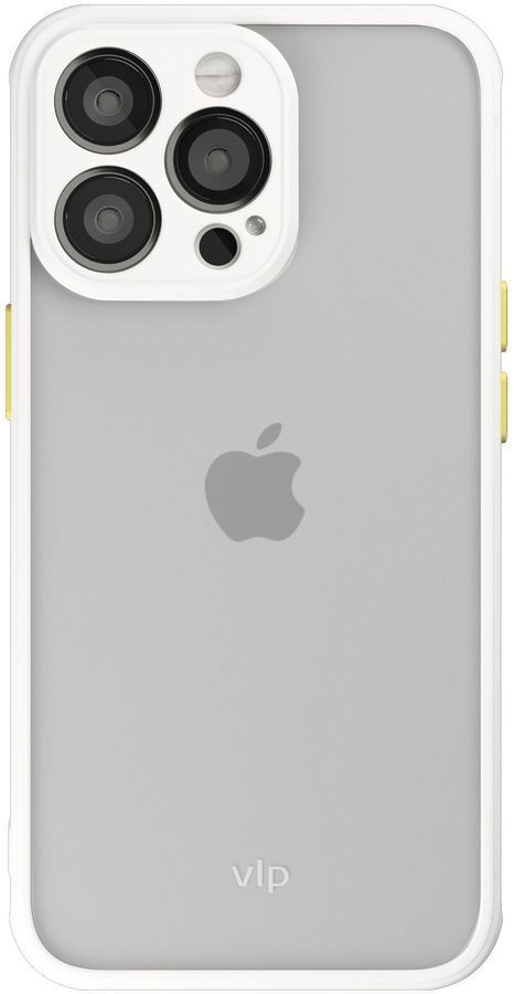 Чехол защитный vlp Matte Case для iPhone 13 ProMax, белый
