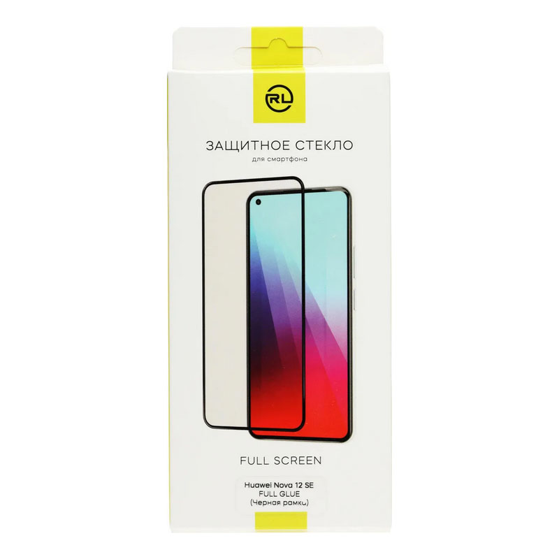 Защитное стекло Red Line для Huawei Nova 12 SE Full Screen Tempered Glass Full Glue Black УТ000039115