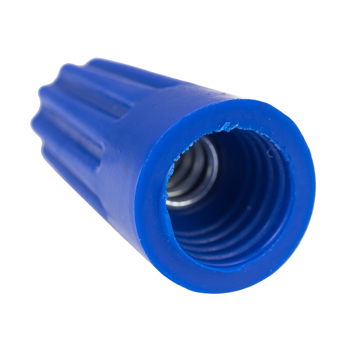 Соединительный изолирующий зажим EKF PROxima СИЗ-2, 1-3.75мм, прессованный огнеупорный ПВХ, синий, 10 шт. (plc-cc-4-b)