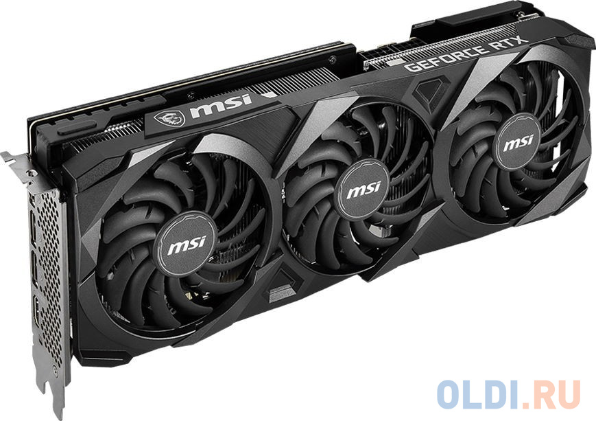 Видеокарта MSI nVidia GeForce RTX 3060 Ti VENTUS 3X 8GD6X 8192Mb