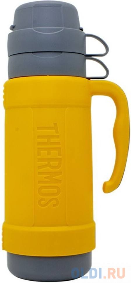 Thermos Термос со стеклянной колбой Picnic 40 Series, желтый, 1,8 л.