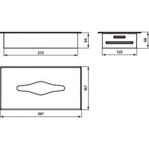 Держатель Ideal Standard Iom для салфеток (A9133MY)