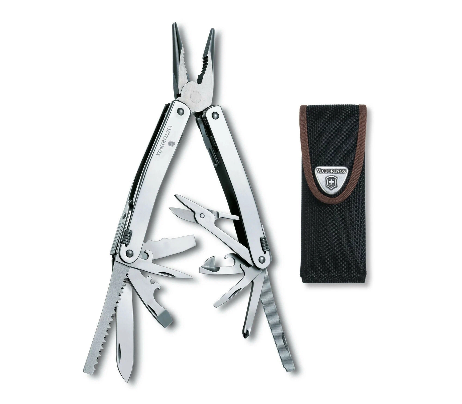 Мультитул Victorinox SwissTool Spirit MX, 105 мм, 24 функции, нейлоновый чехол