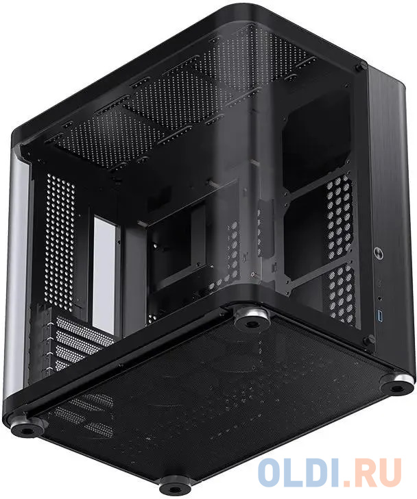 Корпус без блока питания/ Корпус JONSBO TK-2 Black ATX без БП, mini-ITX, micro-ATX, ATX, черный в Москвe