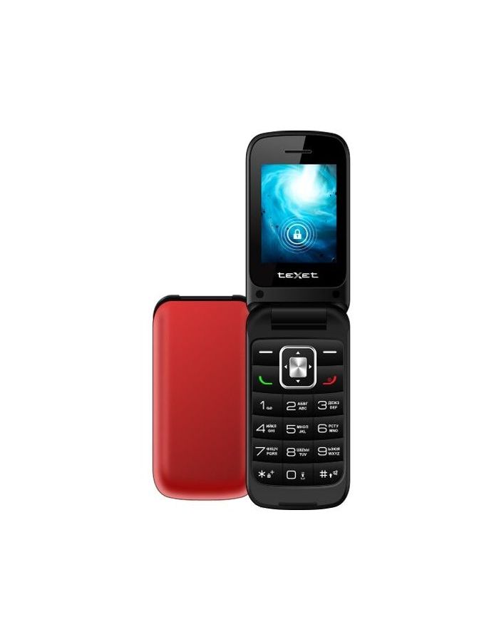 Мобильный телефон teXet TM-422 Гранатовый
