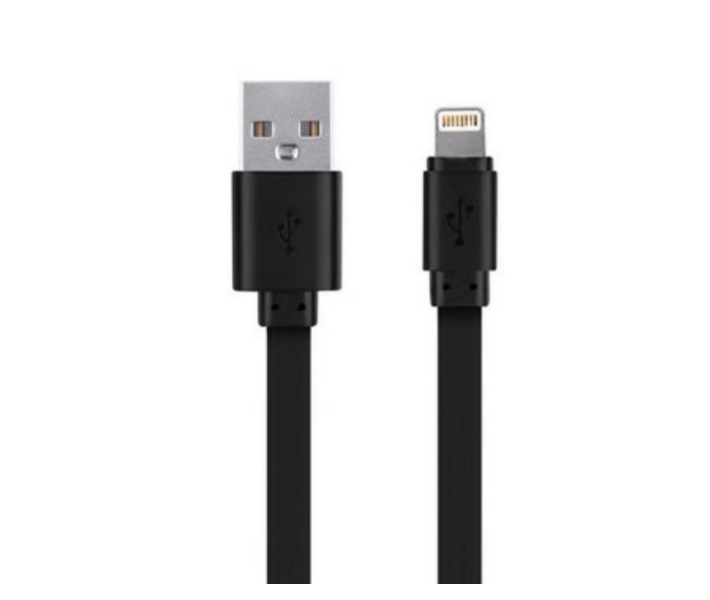 Кабель More choice USB 2.1A для Apple 8-pin Капитан ампер 1м черный K21i