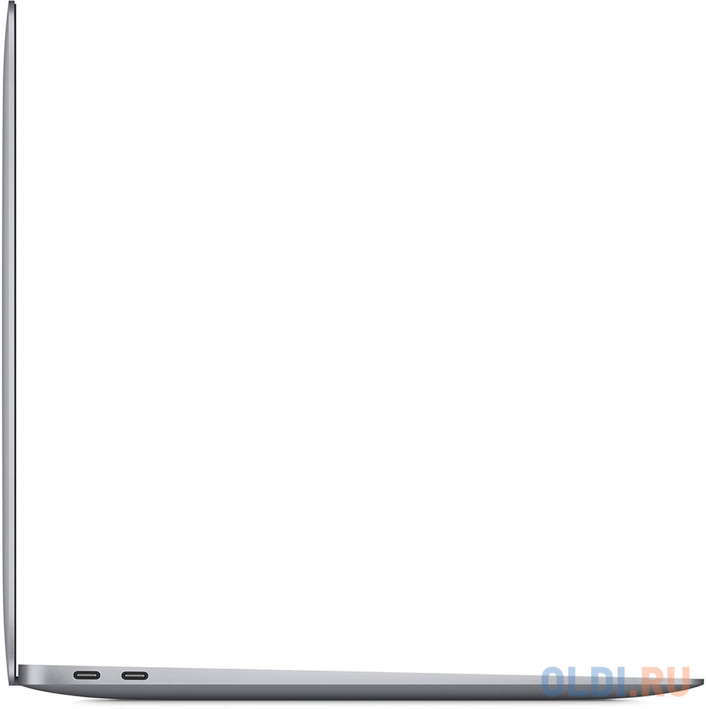 Ноутбук Apple MacBook Air A2337 M1 8 core 8Gb SSD256Gb/7 core GPU 13.3" IPS (2560x1600) Mac OS grey space WiFi BT Cam (MGN63CH/A)