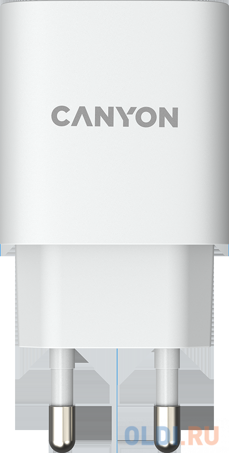 Зарядное устройство Canyon CNE-CHA20W02 3 А USB-C белый