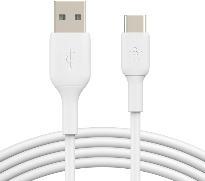 Кабель USB Type-C-USB, 1 м, белый, Belkin (CAB001bt1MWH)