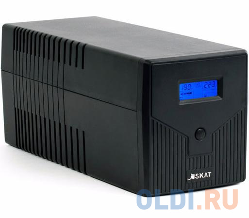 SKAT-UPS 1000/600 UPS 220V 600W 2 batteries 7Ah int. meander. voltage stabilization
