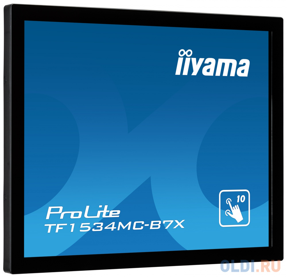 Монитор LCD 15' 1024x768 TN TOUCH, 250cd/m2 H170°/V160° VGA, DVI, HDMI Speakers,Black в Москвe