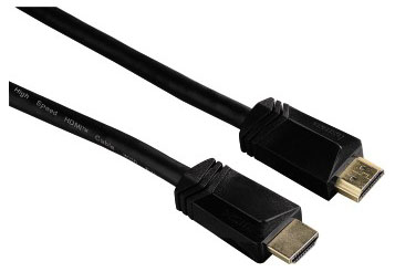 Кабель HDMI(19M)-HDMI(19M), 3 м, черный Hama
