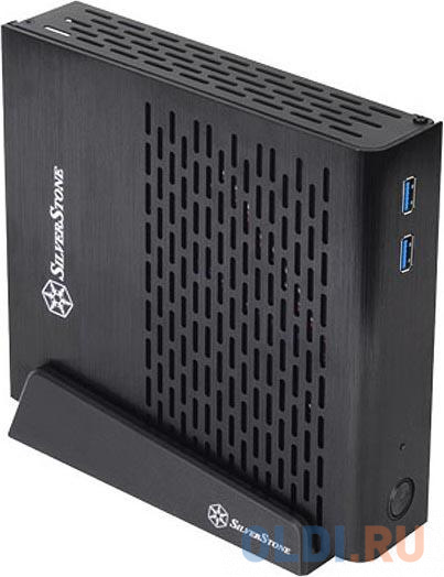 Корпус mini-ITX SilverStone SST-PT13B-USB3.0 Без БП чёрный