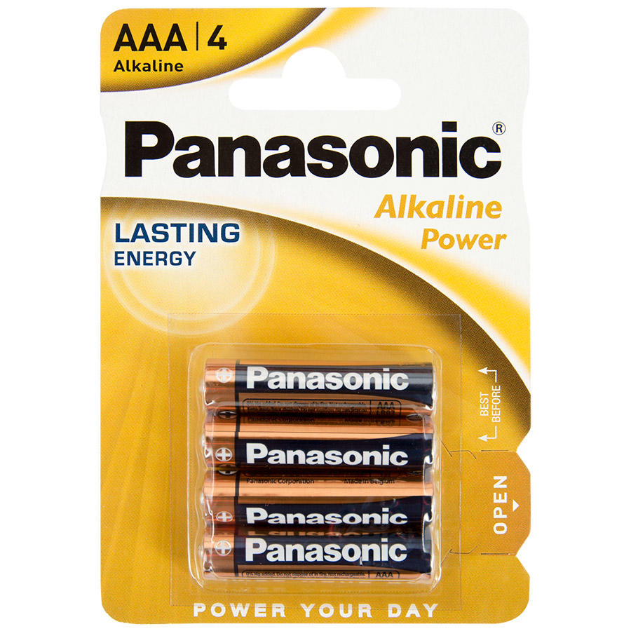 Батарейка Panasonic Alkaline Power AAA блистер 4шт.