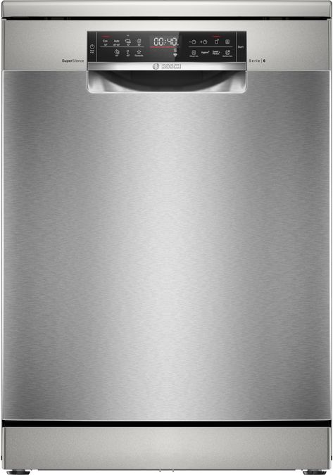 Посудомоечная машина полноразмерная Bosch Series 6 SMS6ZCI37Q, серебристый (SMS6ZCI37Q)