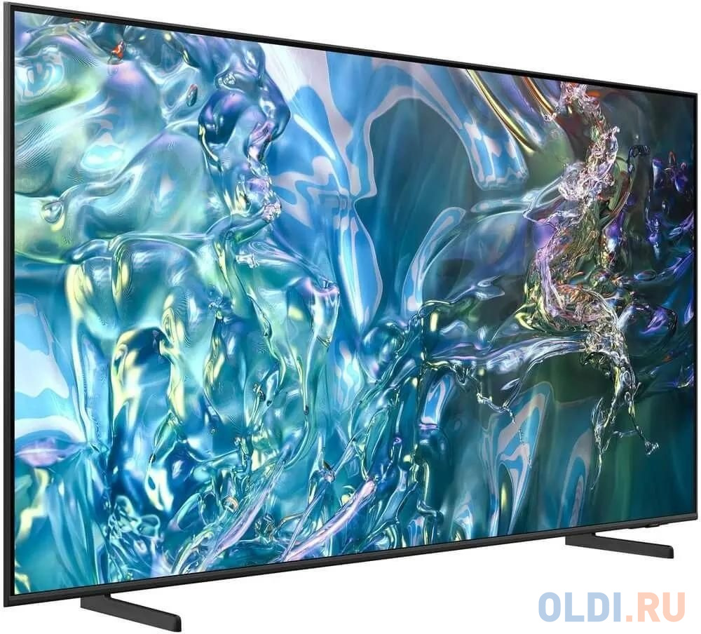 Телевизор ЖК 85'' Samsung/ 85", QLED, Ultra HD, Tizen Smart TV, HDR10+, Wi-Fi, Voice, DVB-T2/C/S2, Bluetooth, CI+(1.4), 20W, OTS Lite,