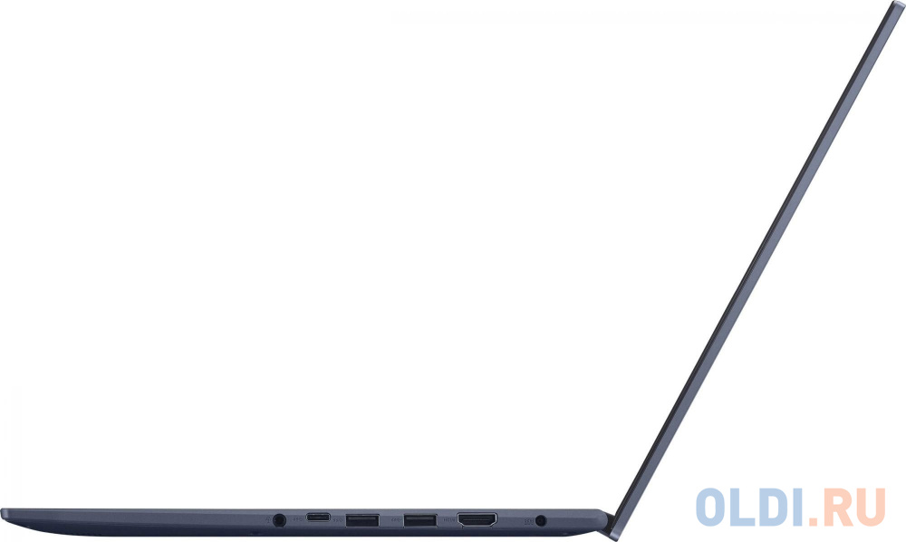 Ноутбук Asus VivoBook X1502ZA-BQ2345 Core i7 12700H 16Gb SSD512Gb Intel Iris Xe graphics 15.6" IPS FHD (1920x1080) noOS blue WiFi BT Cam (90NB0VX в Москвe