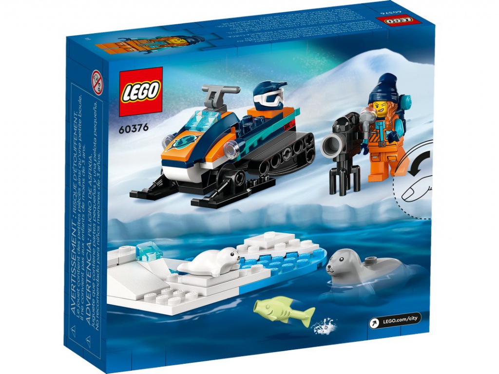 Конструктор Lego City Arctic Explorer Snowmobile 70 дет. 60376