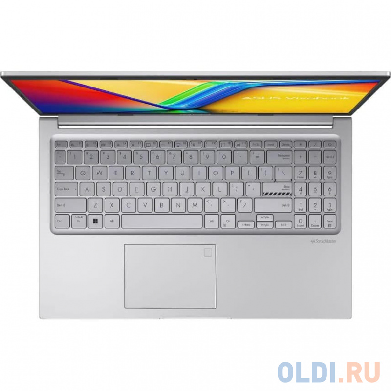 Ноутбук ASUS VivoBook Series X1504VA-NJ433 15.6" 1920x1080/Intel Core i5-1335U/RAM 16Гб/SSD 512Гб/Intel Iris Xe Graphics/ENG|RUS/без ОС серебрист