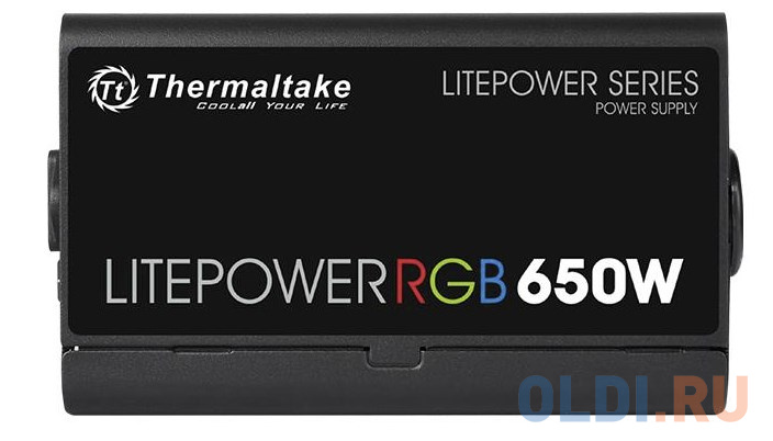 Блок питания Thermaltake LitePower RGB 650 Вт в Москвe