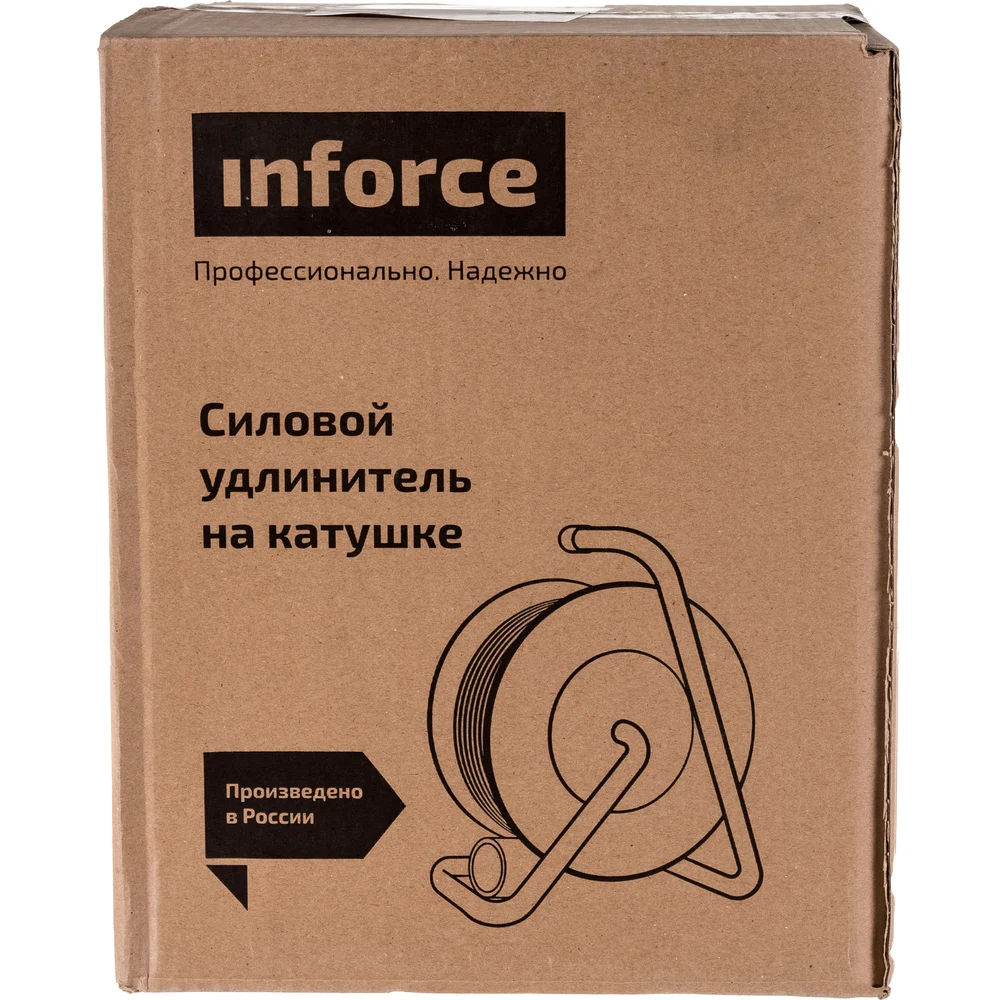 Силовой удлинитель на катушке Inforce в Москвe