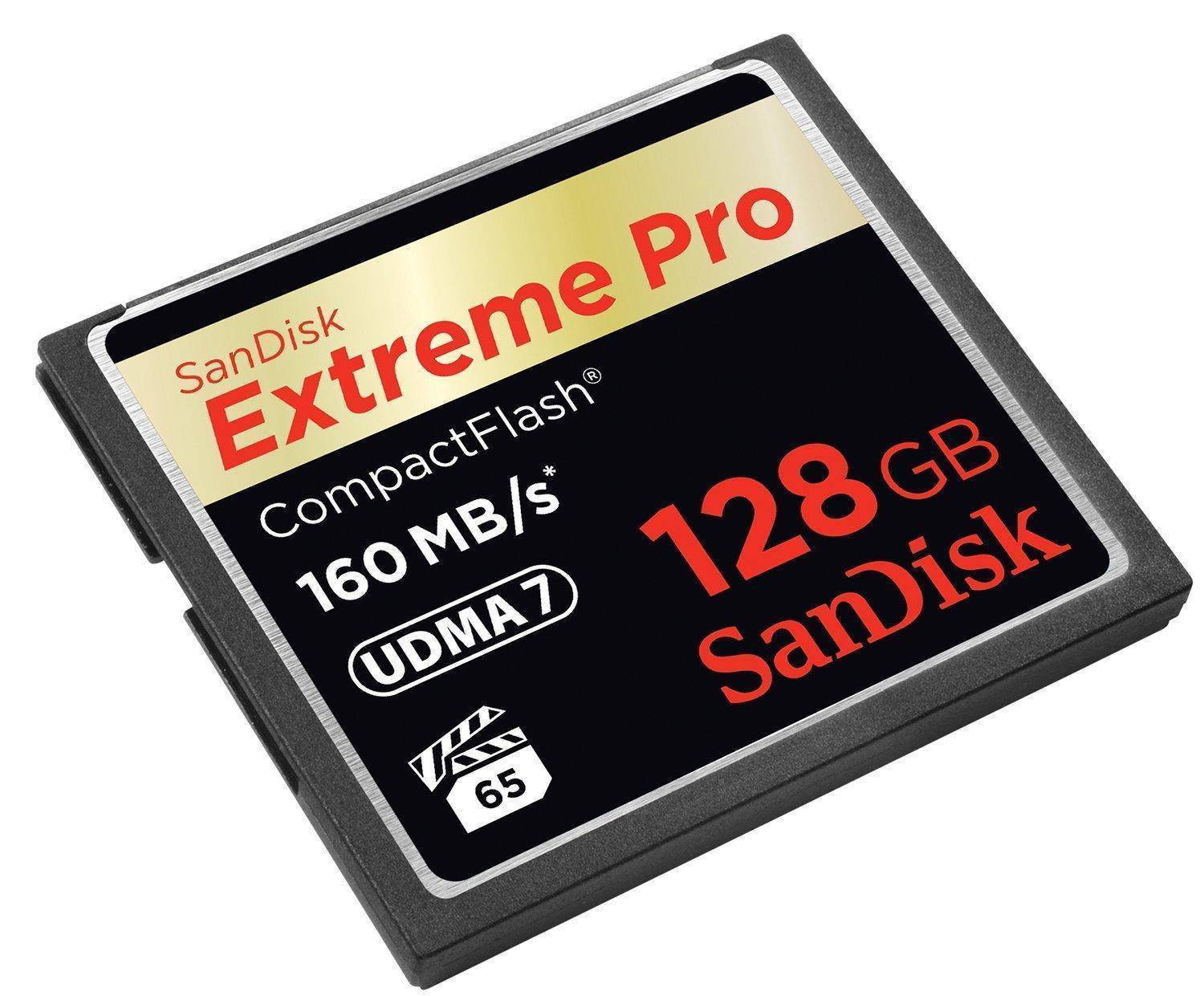 Карта Памяти CF 128Gb Sandisk Extreme Pro (160/150 Mb/s)