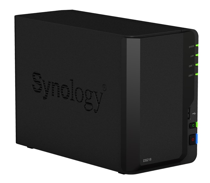 Сетевое хранилище NAS Synology DS218 USB3