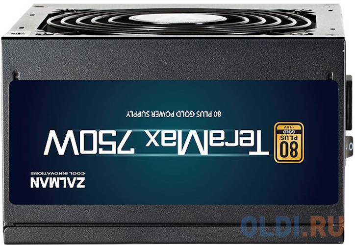 Zalman ZM750-TMX2, 750W, ATX12V v3.0, APFC, 12cm Fan, 80+ Gold Gen5, Full Modular, Retail в Москвe