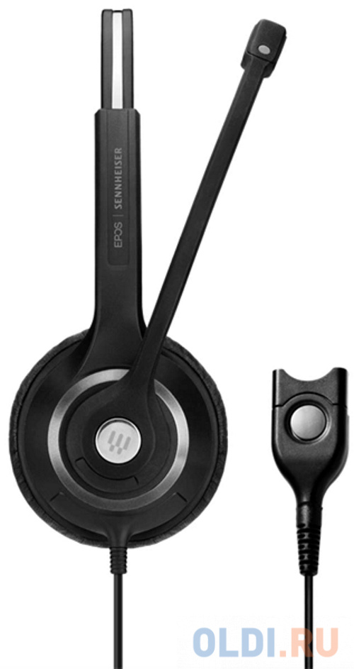 Наушники с микрофоном Epos Sennheiser SC 260 черный 2.9м накладные оголовье (1000515)