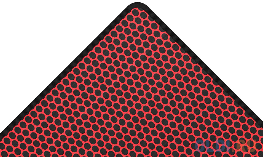 Игровой коврик для мыши HYPERX PULSEFIRE MAT CLOTH (XL) чёрный (900 мм х 420 мм х 4 мм, ткань, резина, 4Z7X5AA)