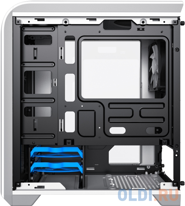 Компьютерный корпус, без блока питания mATX/ Gamemax Centauri WB H601 mATX case, white, w/o PSU, w/1xUSB3.0+1xUSB2.0+HD-Audio, w/1x12mm FRGB fan (GMX- в Москвe