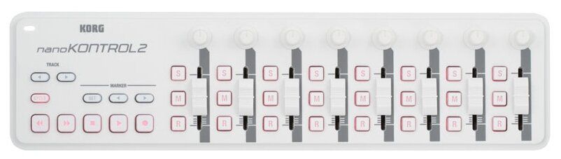 MIDI Контроллер KORG NANOKONTROL2 WH