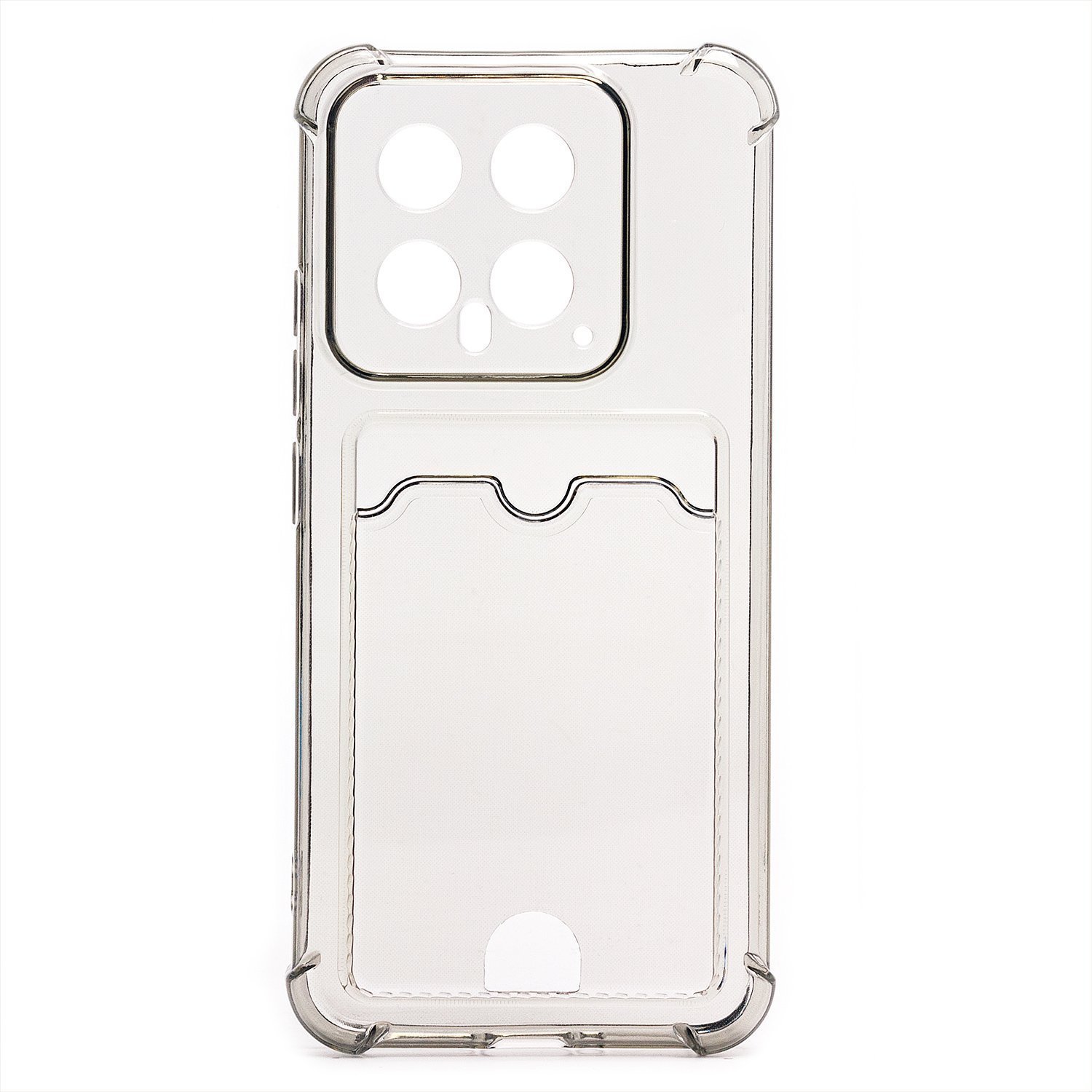 Чехол-накладка Activ SC336 для смартфона Xiaomi 14, силикон, черный (228215)