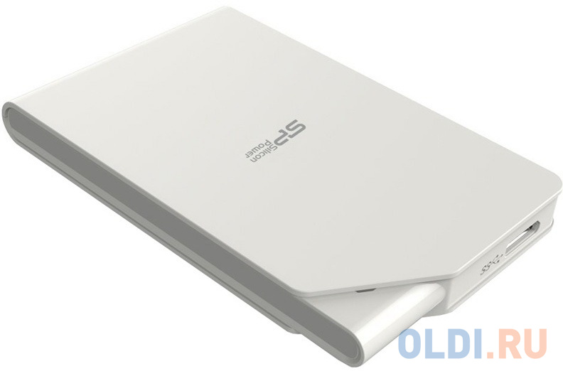 Внешний жесткий диск 2.5" USB3.0 2 Tb Silicon Power Stream S03 SP020TBPHDS03S3W белый