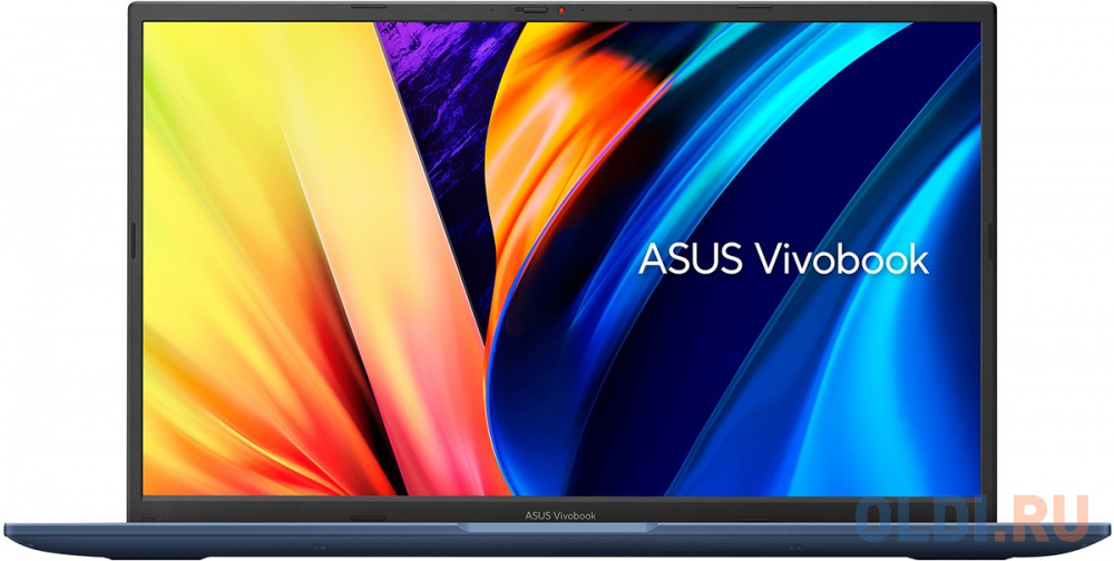 Ноутбук Asus VivoBook 17X K1703ZA-AU171 Core i5 12500H 16Gb SSD512Gb Intel Iris Xe graphics 17.3" IPS FHD (1920x1080) noOS blue WiFi BT Cam (90NB