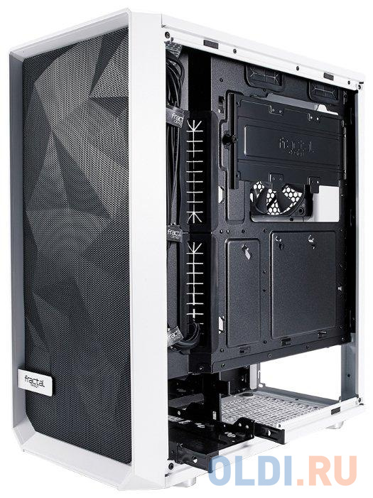 Корпус ATX Fractal Meshify C TG White Без БП белый FD-CA-MESH-C-WT-TGC