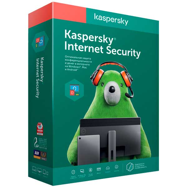 Антивирус Kaspersky KIS RU на 5 устройств на 1 год (KL1939RBEFS) Box