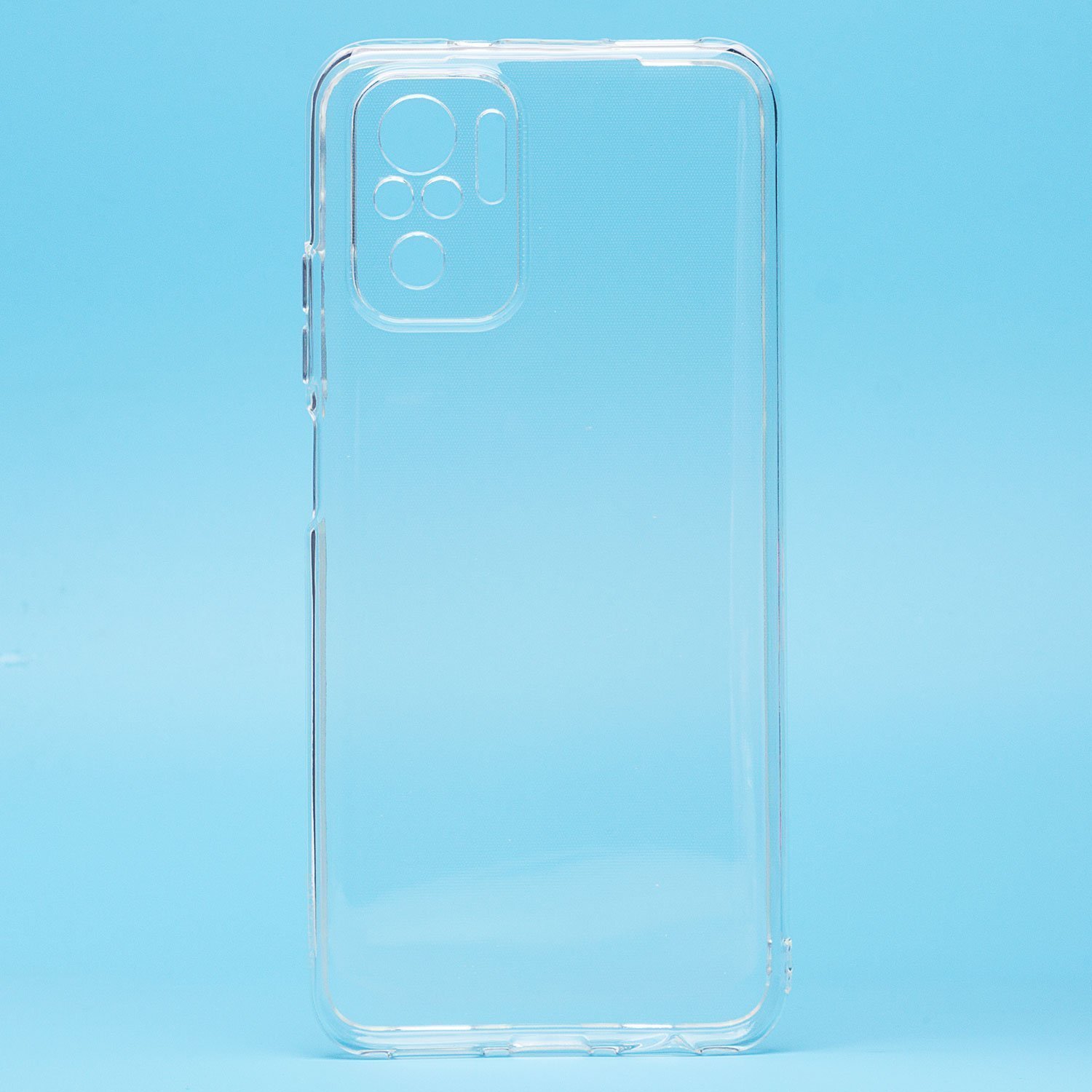 Чехол-накладка Activ Activ ASC-101 Puffy для смартфона Xiaomi Redmi Note 10s, силикон, прозрачный (133060)