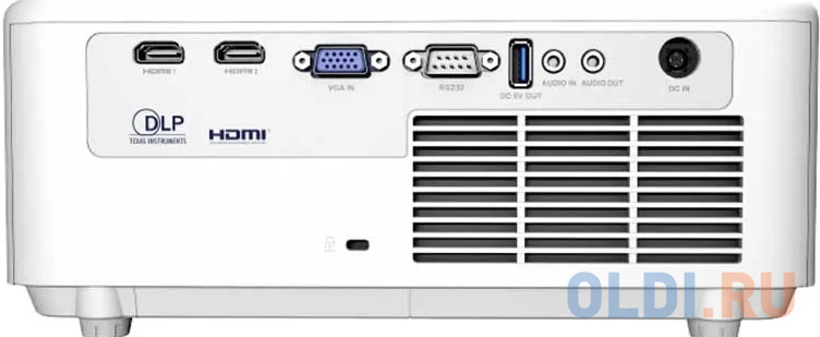 Лазерный проектор INFOCUS [INL168] DLP, FullHD, 4000 lm, 3 500 000:1, 1.481.62:1, HDMI x2, VGA in x1, Composite video x1, RS232 x1, Audio in/out, VGA в Москвe