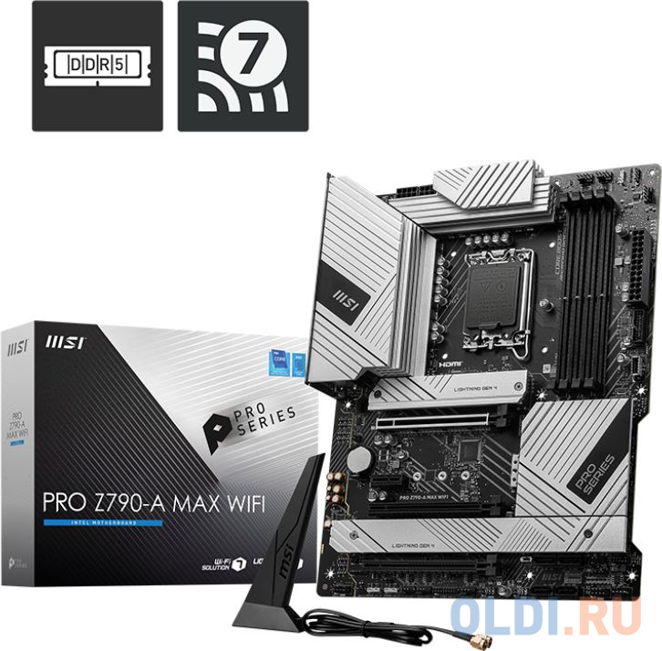 Материнская плата Z790 S1700 ATX PRO Z790-A MAX WIFI MSI