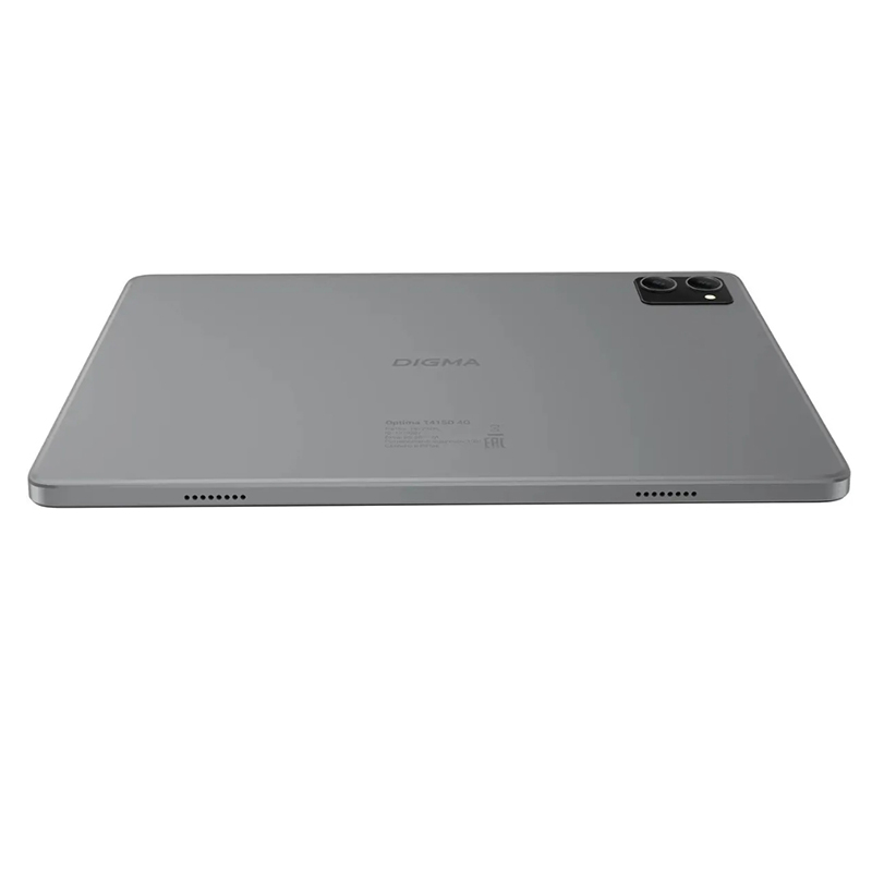 Планшет Digma Optima 1415D 4G Dark Grey (Unisoc T606 1.6 Ghz/4096Mb/64Gb/Wi-Fi/Bluetooth/Cam/3G/LTE/GPS/10.1/1920x1200/Android)