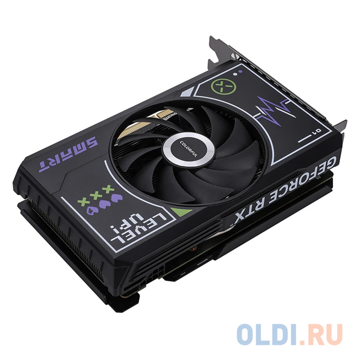 RTX4060 Mini 8GB-V 128-bit GDDR6 DPx3 HDMI 1FAN RTL